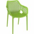 Siesta Air Outdoor Dining Arm Chair Extra Large -Tropical Green, 2PK ISP007-TRG